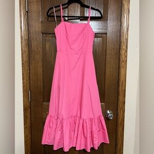 Francesca's Collections Vibrant Pink Sundress